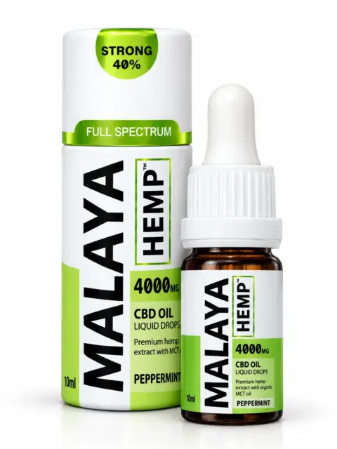 Malaya Hemp™ CBD Oil 4000mg 40% – 10ml