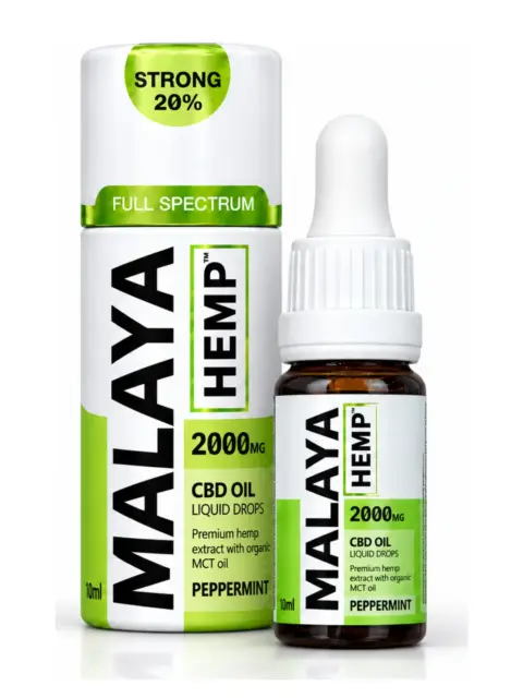 Malaya Hemp™ CBD Oil 2000mg 20% – 10ml